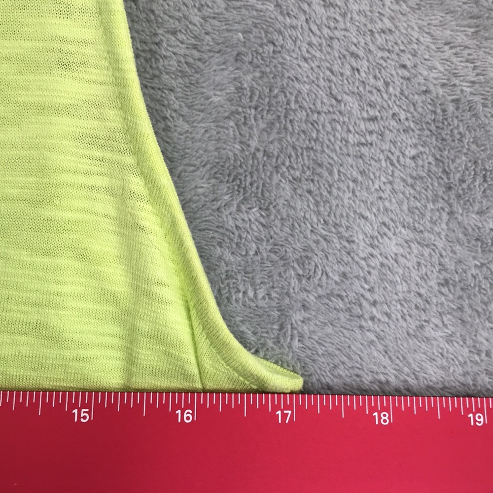 Chico's Neon Orange & Lime Sleeveless Asymmetrical Tunics - Picture 5 of 11
